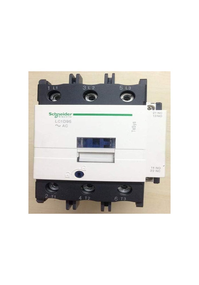 Schneider Electric كونتاكتور شneider Electric TeSys D - 3P (3 NO) - AC-3 - 440V 95A - 220V AC ملف - Image 3